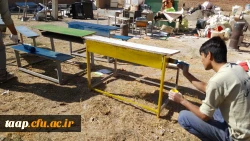 اردوی جهادی دوروزه در شهرستان مراغه،روستای محروم جمال آباد