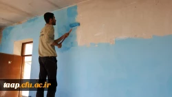 اردوی جهادی دوروزه در شهرستان مراغه،روستای محروم جمال آباد