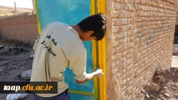 اردوی جهادی دوروزه در شهرستان مراغه،روستای محروم جمال آباد