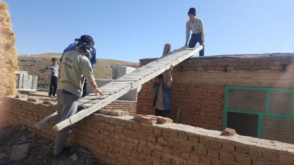 اردوی جهادی دوروزه در شهرستان مراغه،روستای محروم جمال آباد