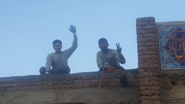 اردوی جهادی دوروزه در شهرستان مراغه،روستای محروم جمال آباد