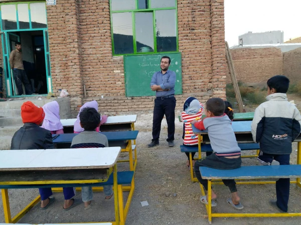 اردوی جهادی دوروزه در شهرستان مراغه،روستای محروم جمال آباد