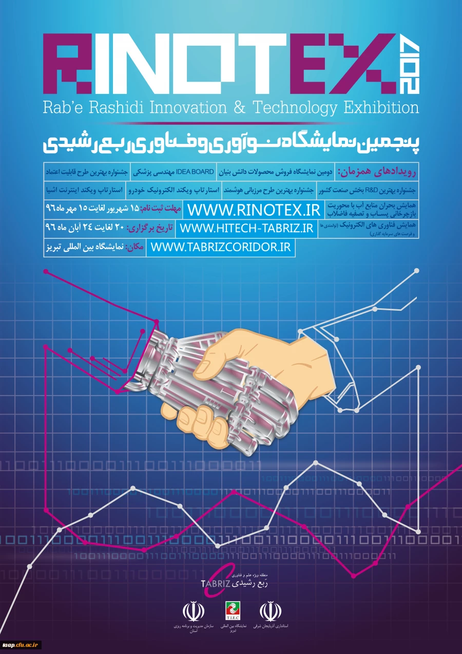 پنجمین نمایشگاه و جشنواره نوآوری و فناوری ربع رشیدی