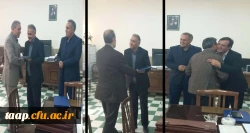 جلسه تودیع و معارفه مدیر ان گروه ها ی آموزشی پردیس علامه امینی(ره)