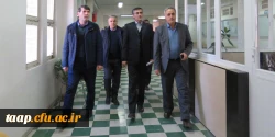 بازدید هیئت نظارت بر دانشگاه های دولتی استان از پردیس علامه امینی(رض)