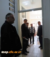 بازدید هیئت نظارت بر دانشگاه های دولتی استان از پردیس علامه امینی(رض)