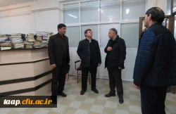 بازدید هیئت نظارت بر دانشگاه های دولتی استان از پردیس علامه امینی(رض)