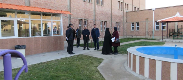 بازدید هیئت نظارت بر دانشگاه های دولتی استان از پردیس علامه امینی(رض)