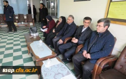 بازدید هیئت نظارت بر دانشگاه های دولتی استان از پردیس علامه امینی(رض)