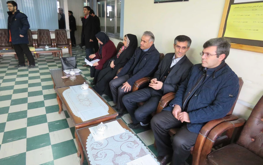 بازدید هیئت نظارت بر دانشگاه های دولتی استان از پردیس علامه امینی(رض)