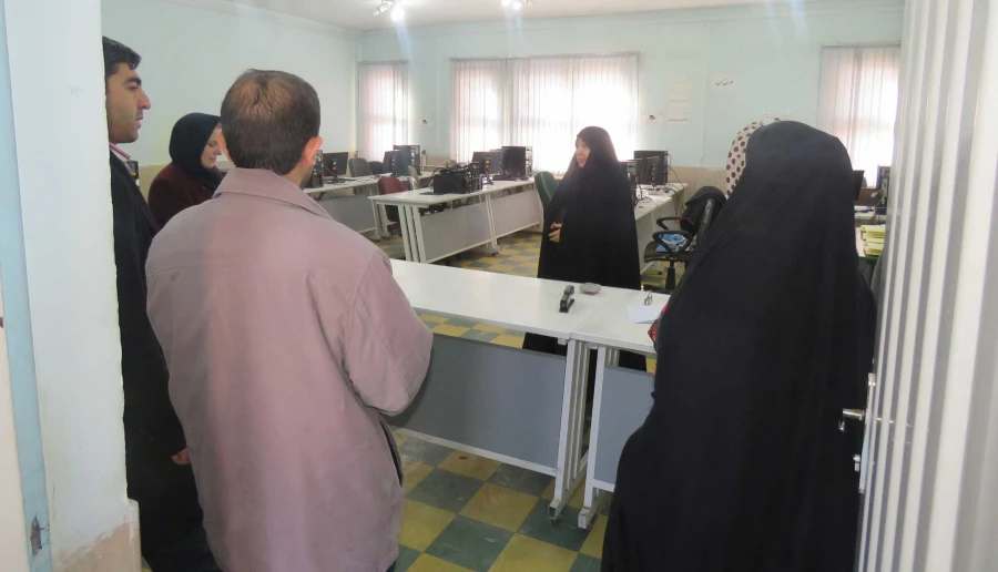 بازدید هیئت نظارت بر دانشگاه های دولتی استان از پردیس علامه امینی(رض)