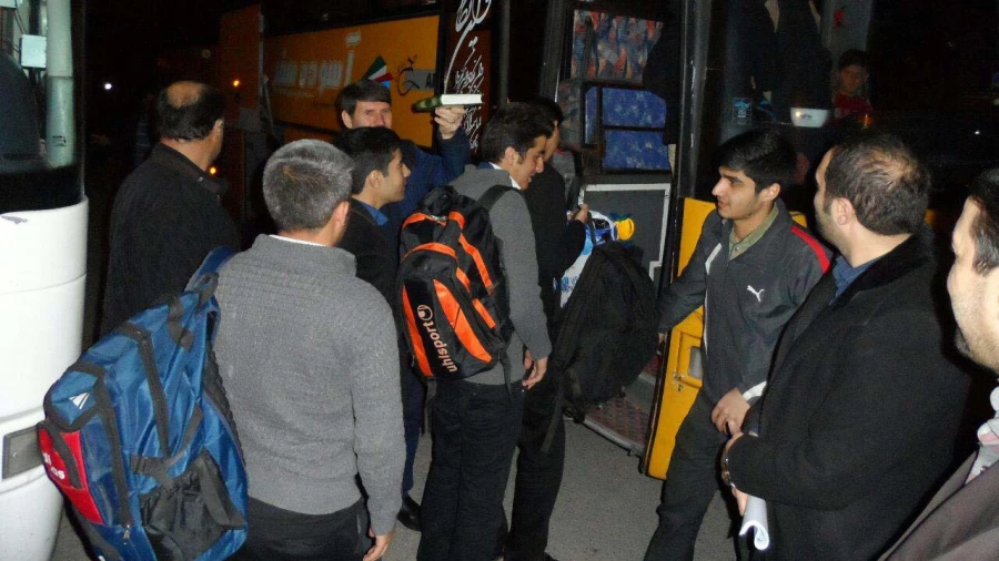 کاروان راهیان نور رهسپار شد