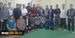 دکتر حاجی علیزاده در جمع دانشجو معلمان :