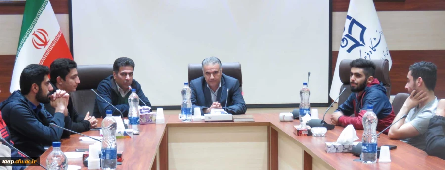 حضور دانشجو معلمان رشته جغرافیا پردیس شهدای قله تهران در پردیس علامه امینی(رض)