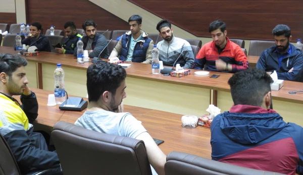 حضور دانشجو معلمان رشته جغرافیا پردیس شهدای قله تهران در پردیس علامه امینی(رض)