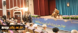 مشروح سخنان دکتر خنیفر رییس دانشگاه فرهنگیان در حضور رهبر معظم انقلاب اسلامی(مدظله العالی)