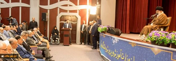 مشروح سخنان دکتر خنیفر رییس دانشگاه فرهنگیان در حضور رهبر معظم انقلاب اسلامی(مدظله العالی)