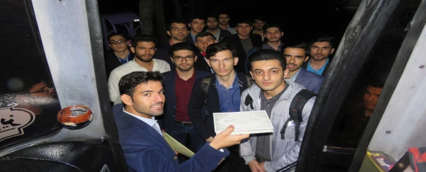 کاروان دیدار مقام معظم رهبری رهسپار شد