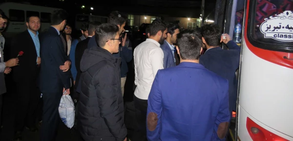 کاروان دیدار مقام معظم رهبری رهسپار شد