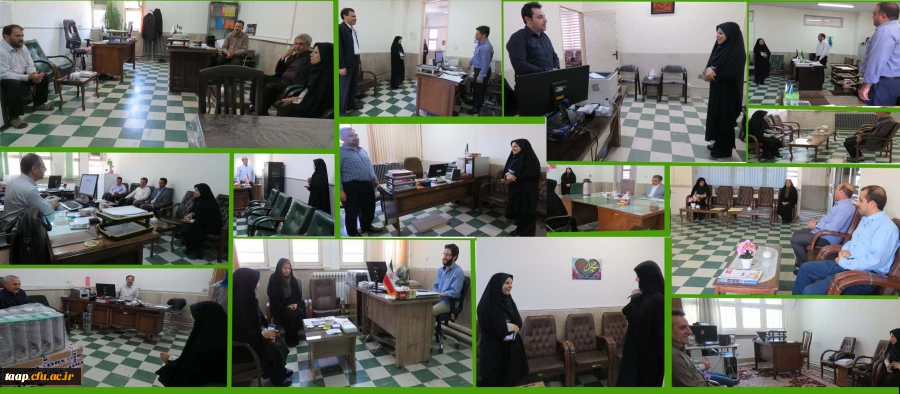 دیدار صمیمی سرپرست امور پردیس های استان با کارکنان پردیس علامه امینی(رض)