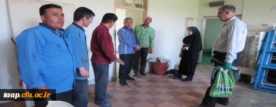 با حضور سرپرست امور پردیس های آذربایجان شرقی صورت گرفت:

بازدید از روند آماده سازی سراهای دانشجوئی برای پذیرش دانشجو معلمان در سال تحصیلی جدید