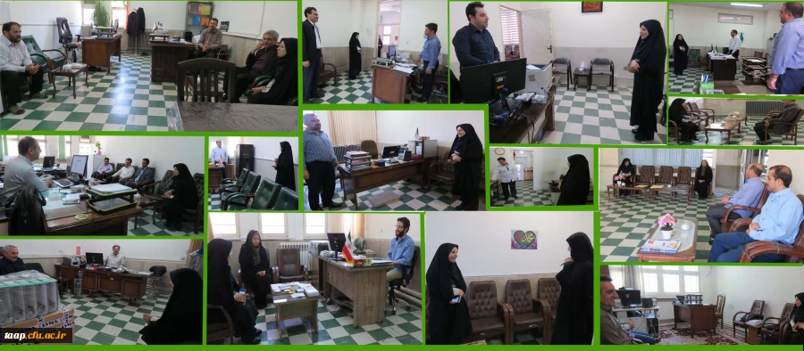 دیدار صمیمی سرپرست امور پردیس های استان با کارکنان پردیس علامه امینی(رض)