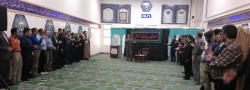 مراسم پرفیض زیارت عاشورا و عزاداری حضرت ابا عبداله الحسین(ع)