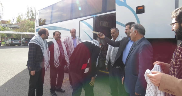 بدرقه مسافران کربلای معلی در آستانه اربعین حسینی