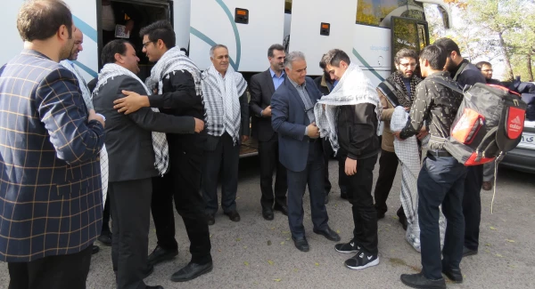 بدرقه مسافران کربلای معلی در آستانه اربعین حسینی