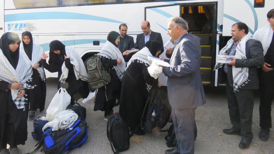 بدرقه مسافران کربلای معلی در آستانه اربعین حسینی