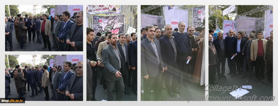 غرفه استکبار ستیزی در حاشیه راهپیمایی یوم الله 13 آبان