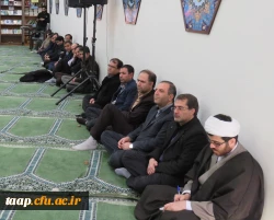 حضور در اجتماع عظیم مردمی و برگزاری نشست های علمی - سیاسی