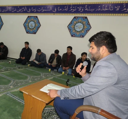 مجلس یادبود درگذشت دانشجو معلم پردیس علامه امینی(رض)تبریز