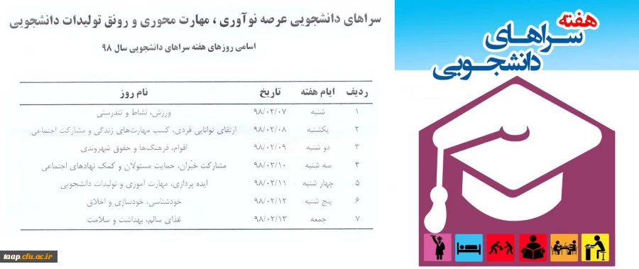 پیام مدیر امور پردیس های استان آذربایجان شرقی به مناسبت هفته سراهای دانشجویی