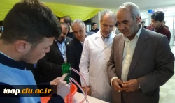 نمایشگاه وسائل کمک آموزشی دست ساخته دانشجو معلمان