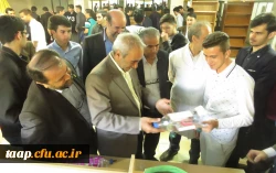 نمایشگاه وسائل کمک آموزشی دست ساخته دانشجو معلمان