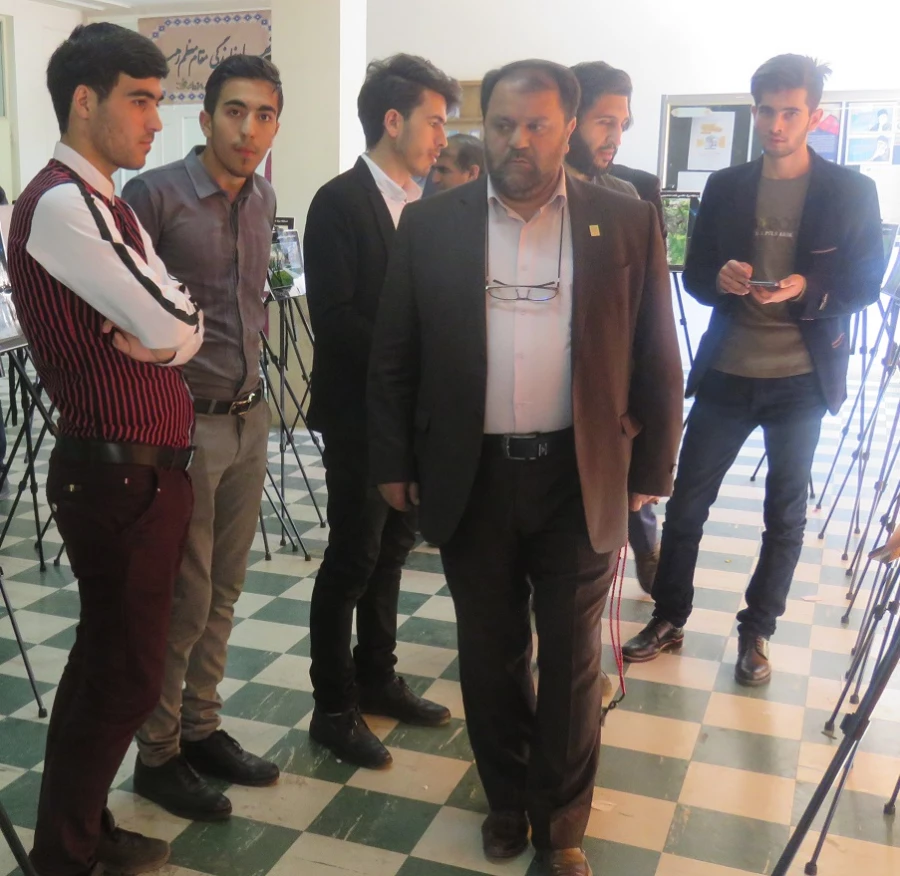 افتتاح نمایشگاه عکس "شات دانشجوئی"