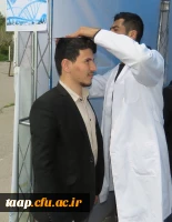 ایستگاه سنجش سلامت در پردیس علامه امینی(رض)  تبریز