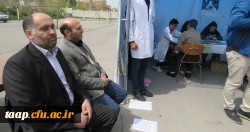 ایستگاه سنجش سلامت در پردیس علامه امینی(رض)  تبریز