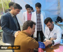 ایستگاه سنجش سلامت در پردیس علامه امینی(رض)  تبریز