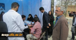 ایستگاه سنجش سلامت در پردیس علامه امینی(رض)  تبریز