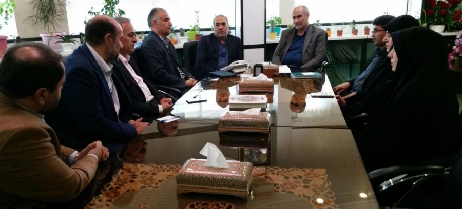 مدیر کل آموزش و پرورش استان در جمع هیئت رئیسه دانشگاه فرهنگیان آذربایجان شرقی