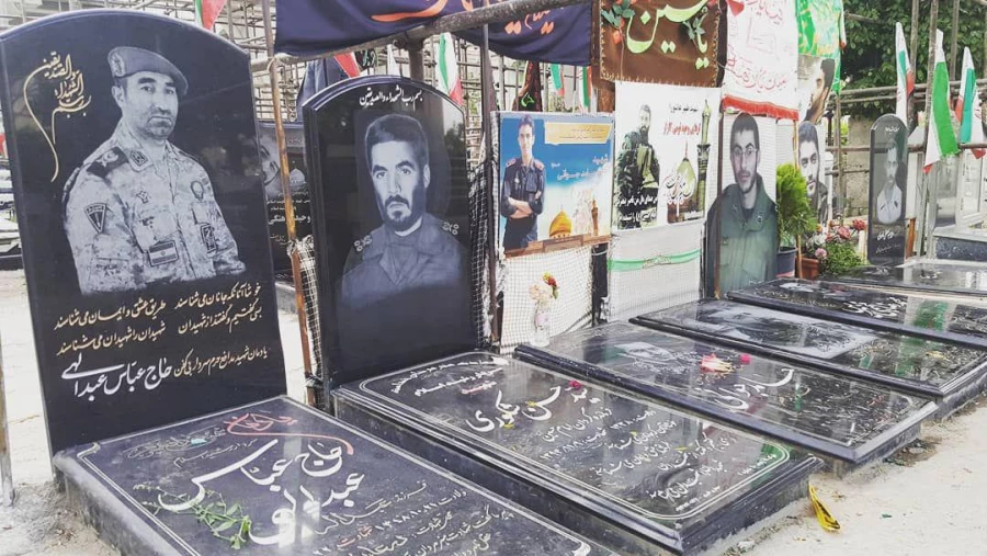 غبار  روبی و زیارت مزار شهدا