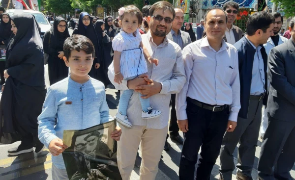 حضور در راهپیمایی عظیم روز جهانی قدس