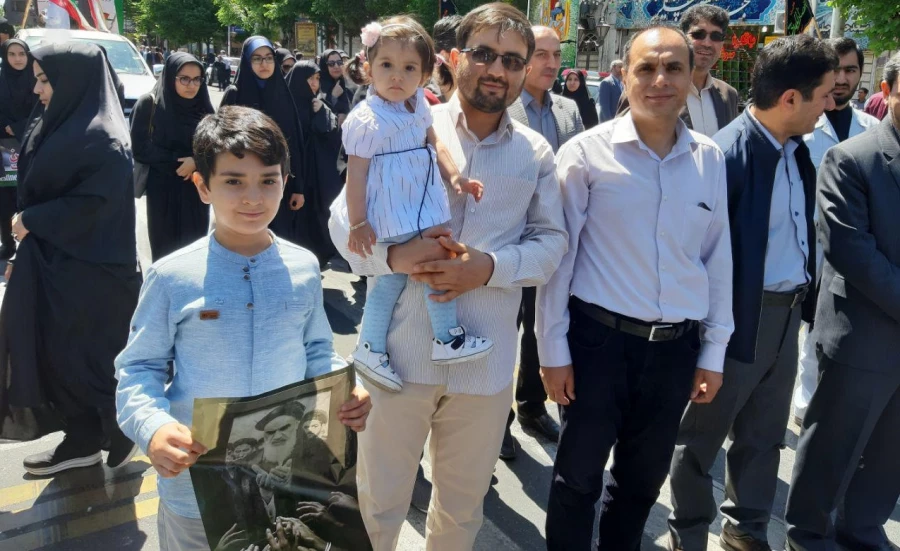 حضور در راهپیمایی عظیم روز جهانی قدس