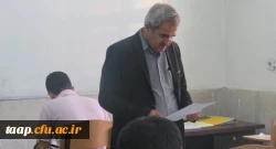 بازدید از روند برگزاری امتحانات در پردیس علامه امینی(رض)  تبریز