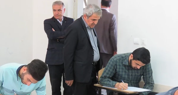 بازدید از روند برگزاری امتحانات در پردیس علامه امینی(رض)  تبریز