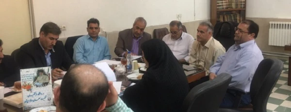 جلسه شورای پژوهشی پردیس علامه امینی(رض)  تبریز