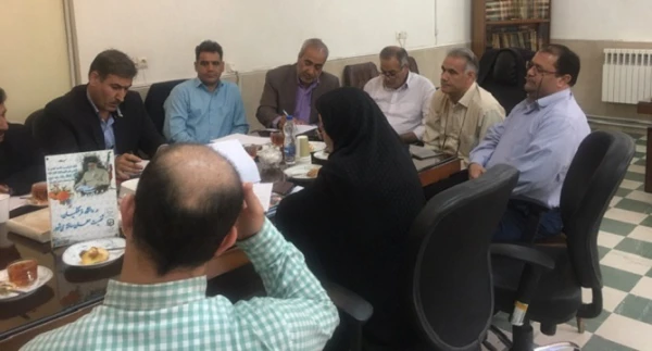 جلسه شورای پژوهشی پردیس علامه امینی(رض)  تبریز