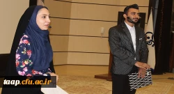 جشن دانش آموختگی دانشجو معلمان ورودی94 دانشگاه فرهنگیان آذربایجان شرقی